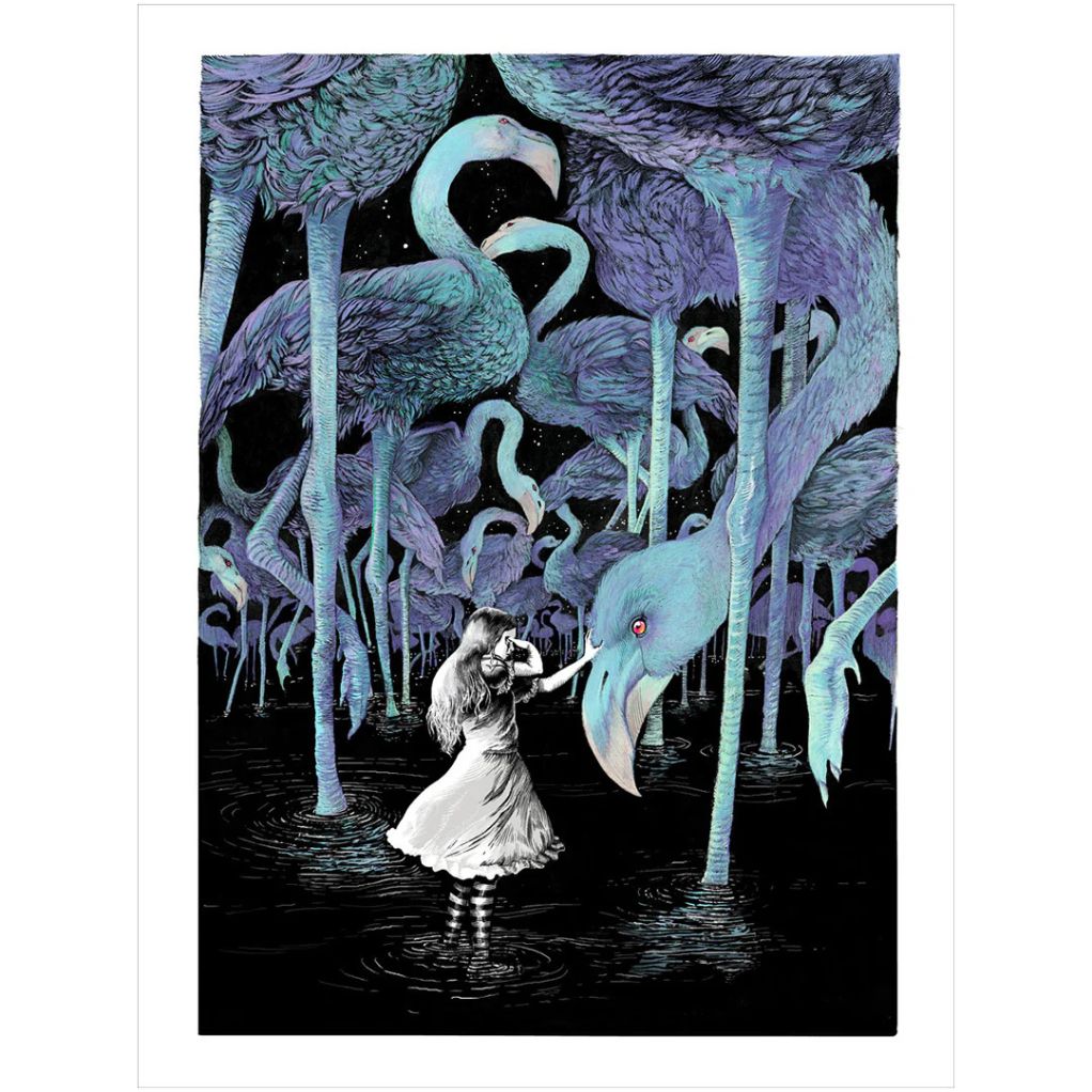 Tirage d'art Le Croquet de la Reine - Daria Schmitt - principal