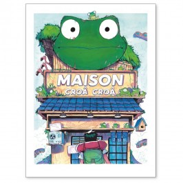 Tirage d'art Maison Croâ Croâ - La Grenouille