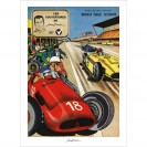 Affiche Jean Graton - 70 ans Michel Vaillant 1957 - n°4 - principal