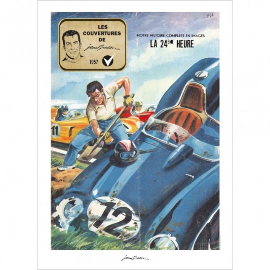Affiche Jean Graton - 70 ans Michel Vaillant 1957- n°6 - principal