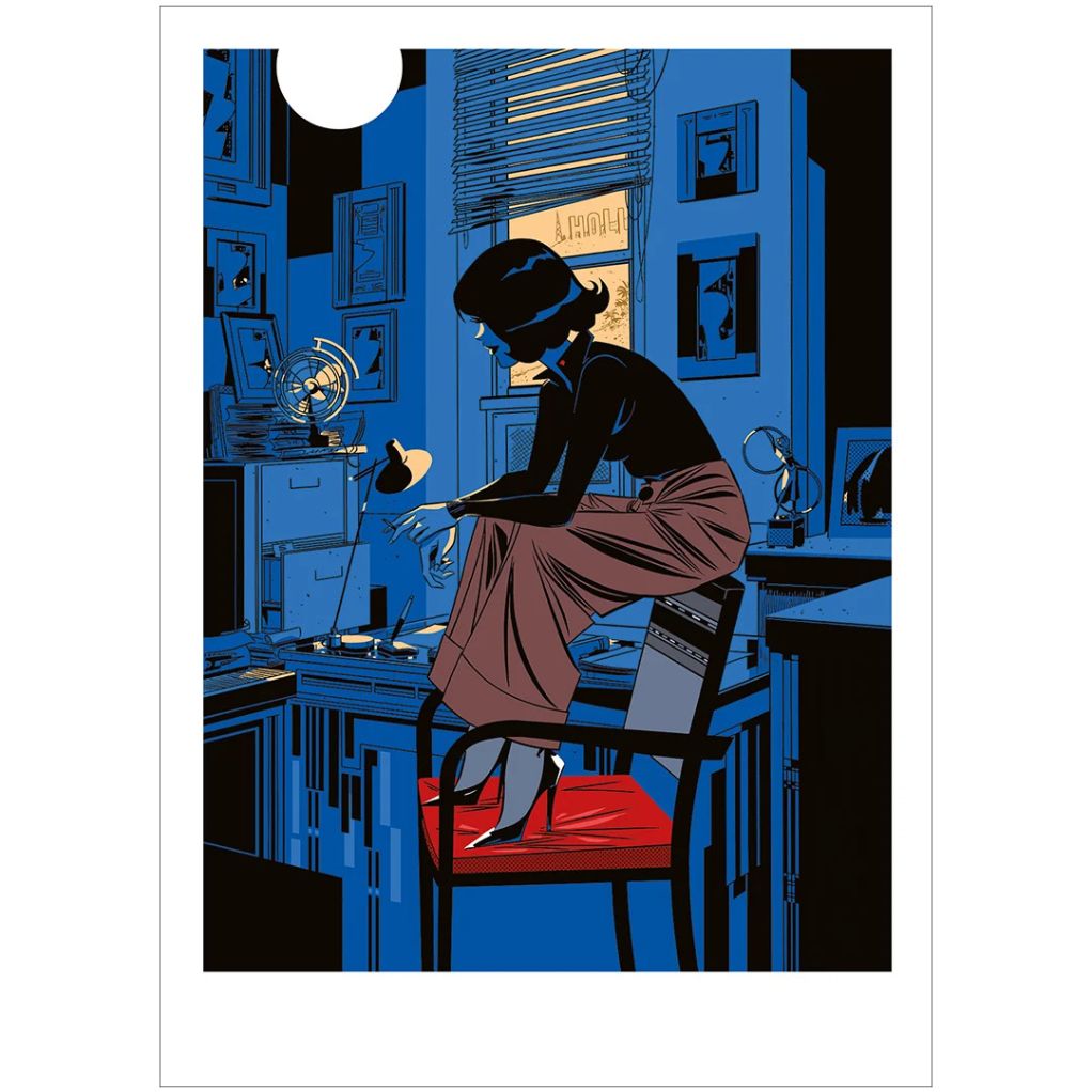 Tirage d'art - La Femme au Portrait - principal