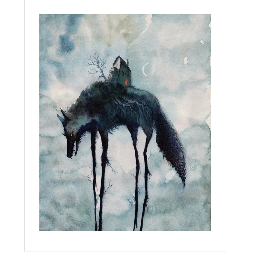 Tirage d'art - Le Démon de la Colline aux Loups - principal