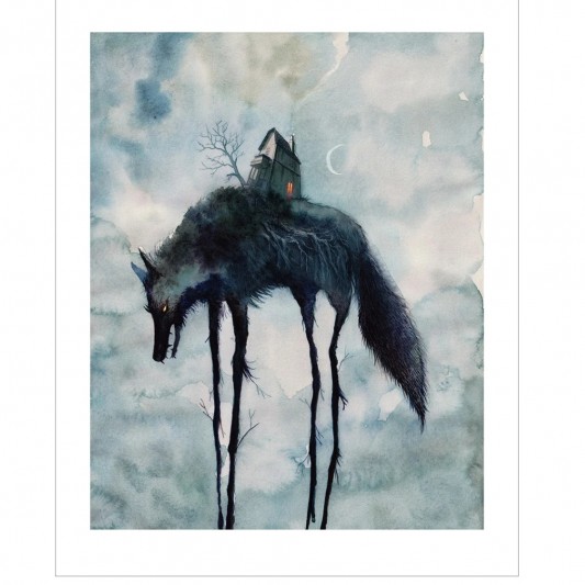 Tirage d'art - Le Démon de la Colline aux Loups - principal