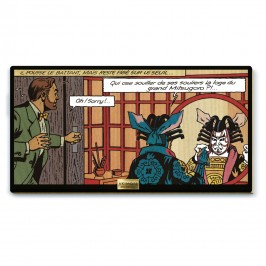 Tableau de collection Akimoff Blake et Mortimer, La loge du grand Mitsugoro