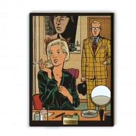 Tableau de collection Akimoff Blake et Mortimer, Blake et Miss Hagen