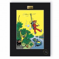 Tirage d'art, Spirou et Fantasio, Spirou et les héritiers par Franquin
