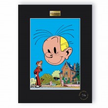 Tirage d'art, Spirou et Fantasio, La mauvaise tête par Franquin