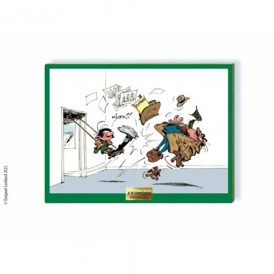 Tableau de collection Akimoff - Gaston Lagaffe - Les Contrats - principal