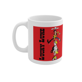 Mug en céramique Lucky Luke et Jolly Jumper