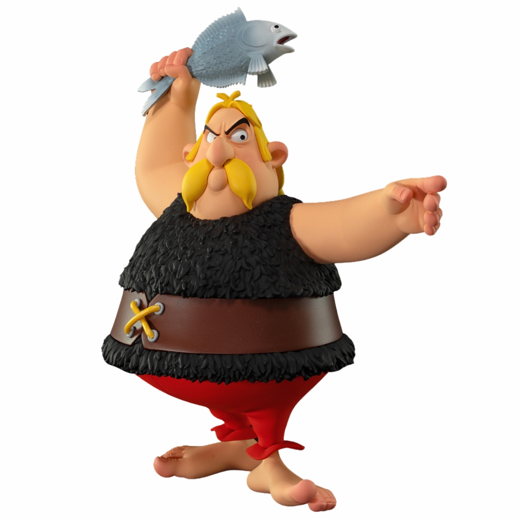 Figurine Fariboles Astérix - Ordralfabétix le poissonnier - principal
