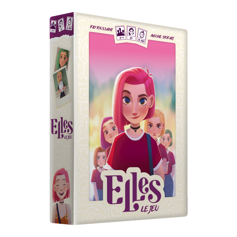 Jeu de cartes Elles - principal