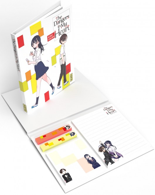 Kit papeterie The Dangers in my heart - principal