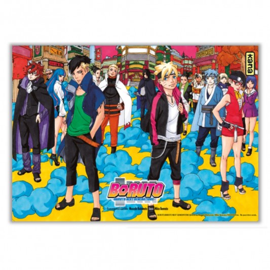 Plaque métal Boruto : Naruto next generations - principal