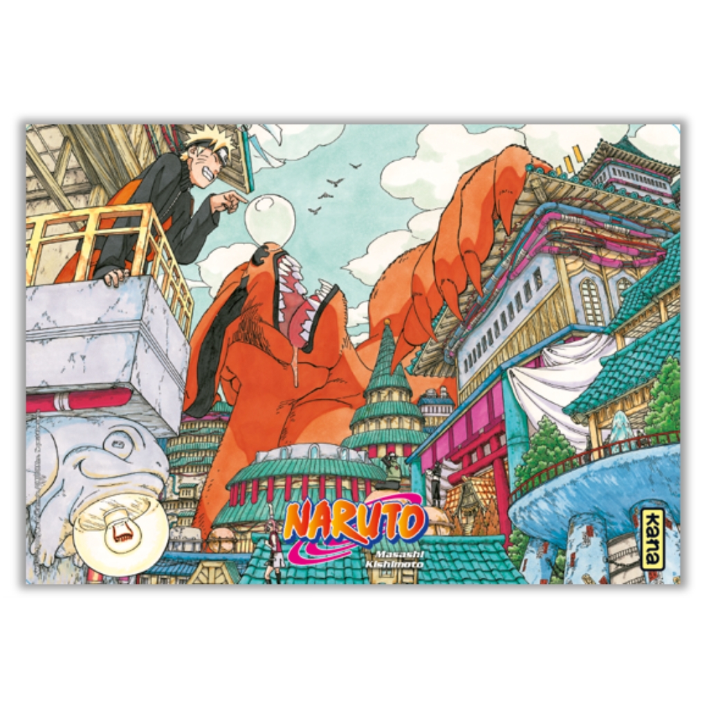 Plaque métal Naruto - principal