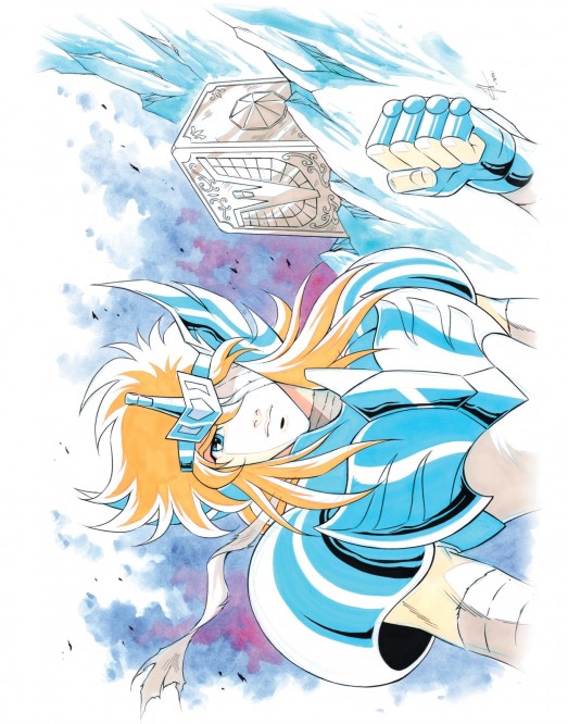 Ex-libris Saint Seiya Time OdysseyT3 - principal