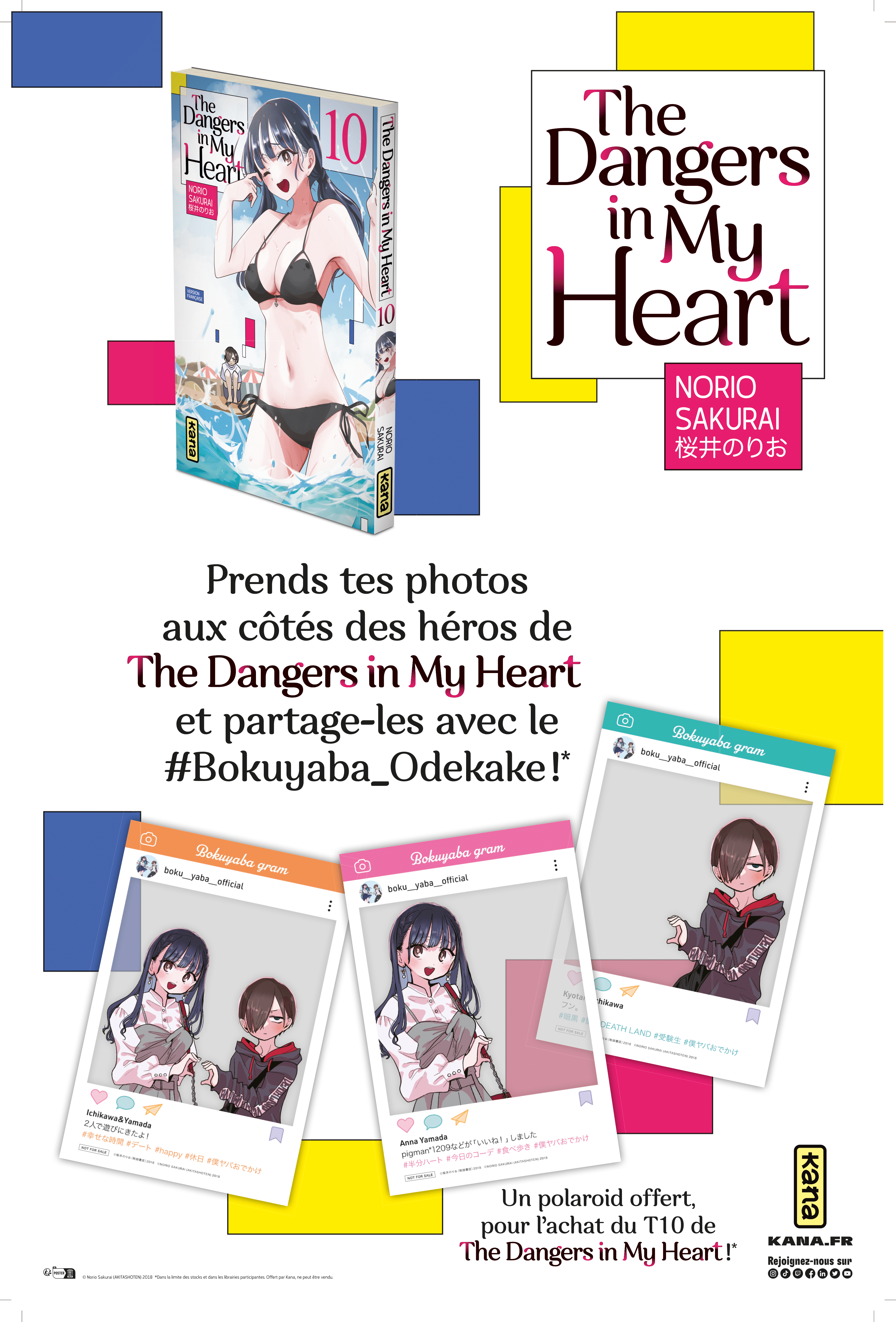Polaroid The Dangers in my heart - principal