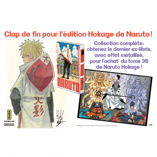 Ex-libris Naruto Hokage T36 - principal