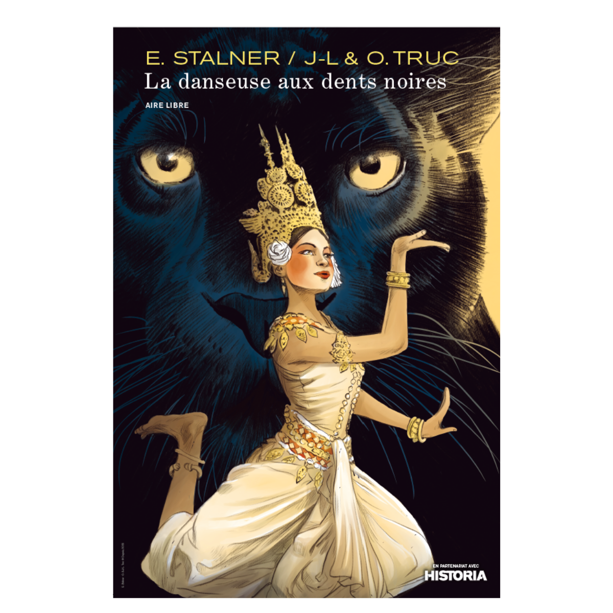 Affiche 40x60 La danseuse aux dents noires - principal