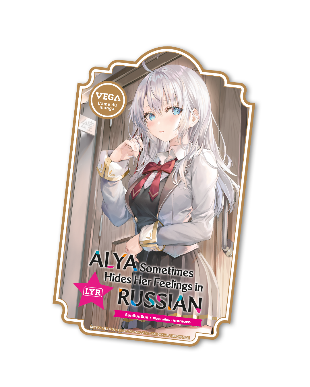 Magnets Alya sometimes hides her feelings in russian - principal