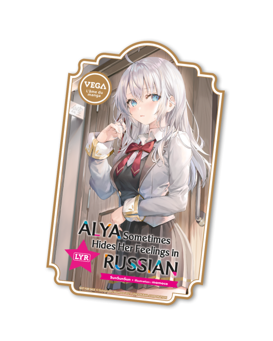 Magnets Alya sometimes hides her feelings in russian - principal