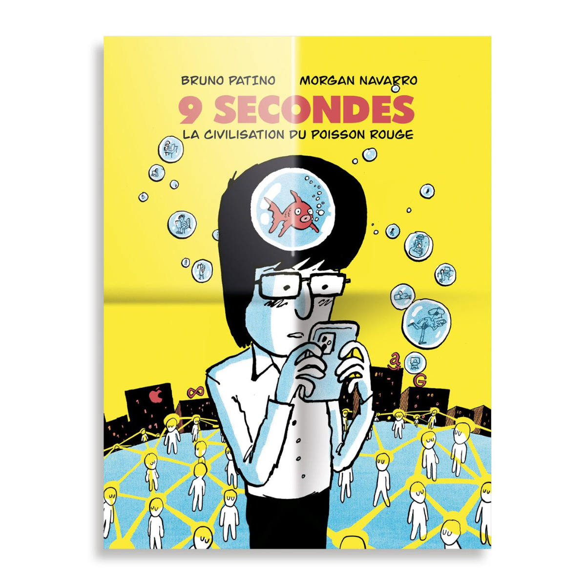 Affiche 9 secondes, la civilisation du poisson rouge - principal