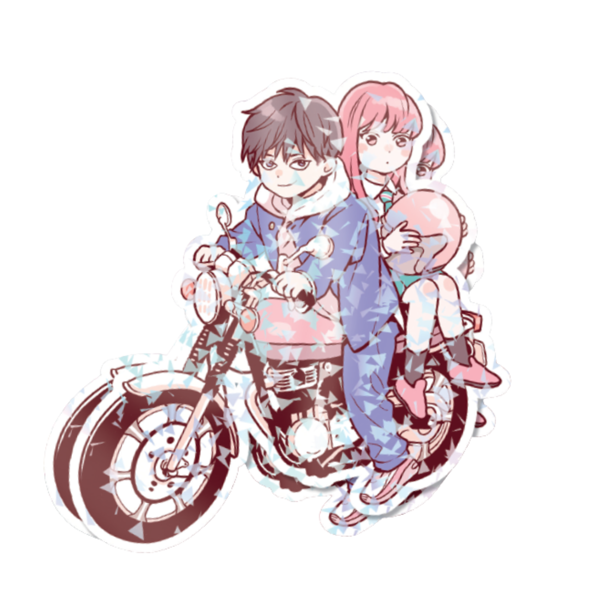 Sticker à effet C'est de l'amour, crois-moi - principal