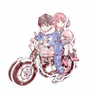 Sticker à effet C'est de l'amour, crois-moi - principal