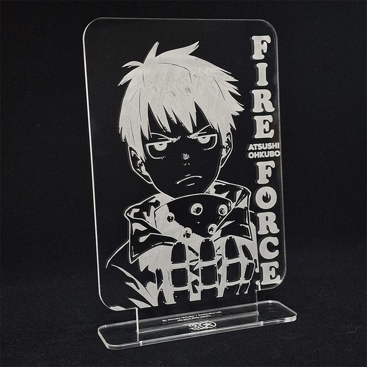 Plaque acrylique Fire Force - principal