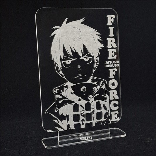 Plaque acrylique Fire Force - principal