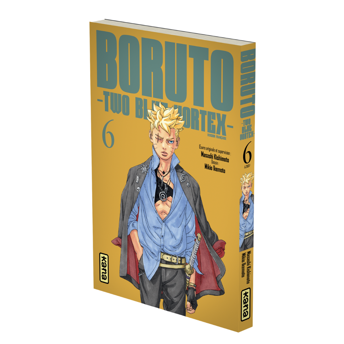 Jaquette exclusive Boruto Two Blue Vortex T6 - 9ème Store - principal