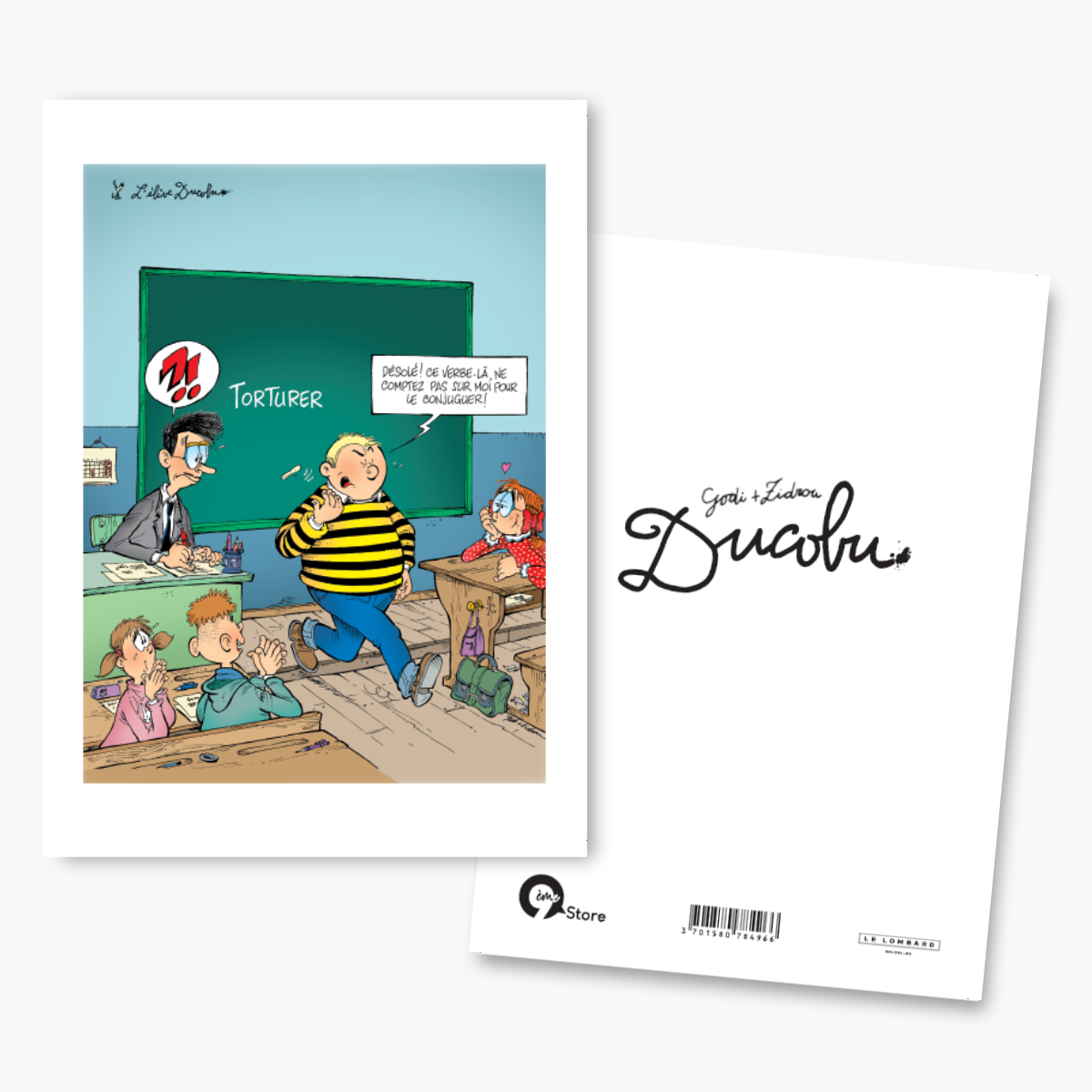 Ex-libris édition spéciale Ducobu T30 (Exclusif 9ème Store) - principal