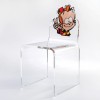 Chaise Le Petit Spirou acrylique transparent - principal