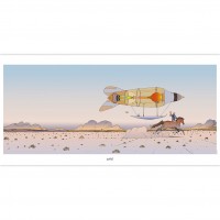 Digigraphie Plus léger que l'air Moebius