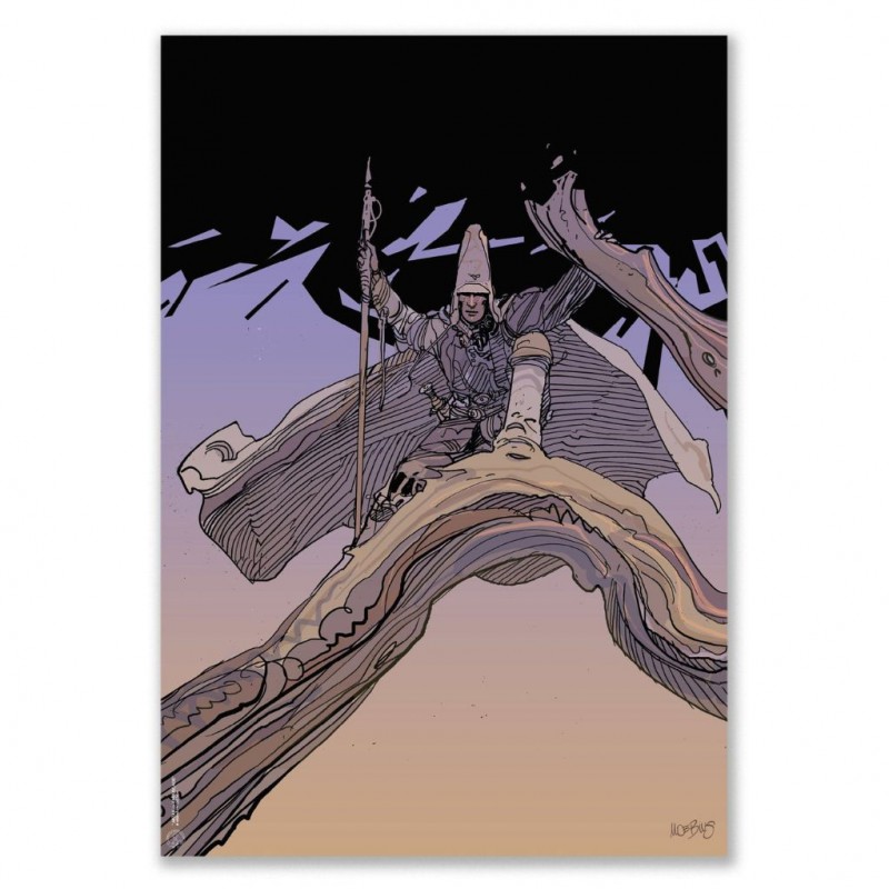 Moebius art print - Arzak the Surveyor, The Ambush - Art prints