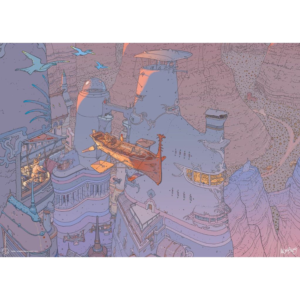 Affiche Moebius - Cristal Sea - principal