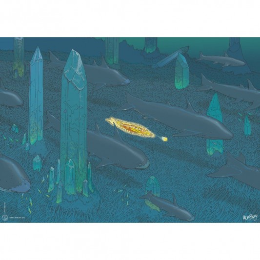 Affiche Moebius - Cristal Sea - principal