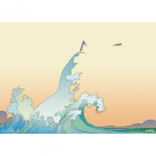 Affiche Moebius - Good Wave - principal