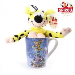 Parc Spirou - Mug + Peluche Marsupilami