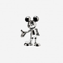 Figurine Mickey Welcome Chromé Argent Small