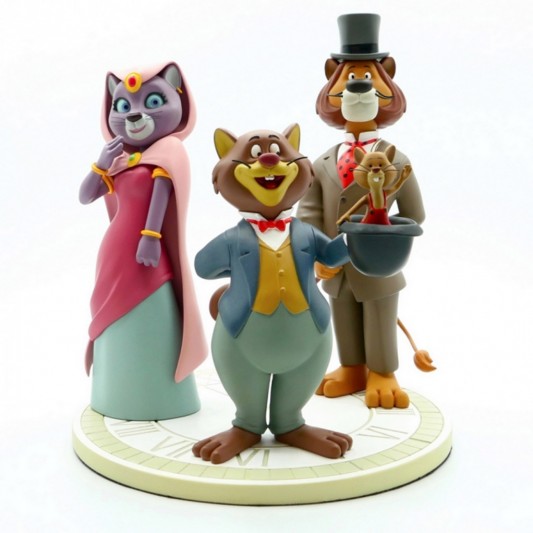 Figurine LMZ Collectibles, Le Tour du Monde en 80 Jours, Phileas Fogg, Passe Partout, Princesse Romy & Tico - principal