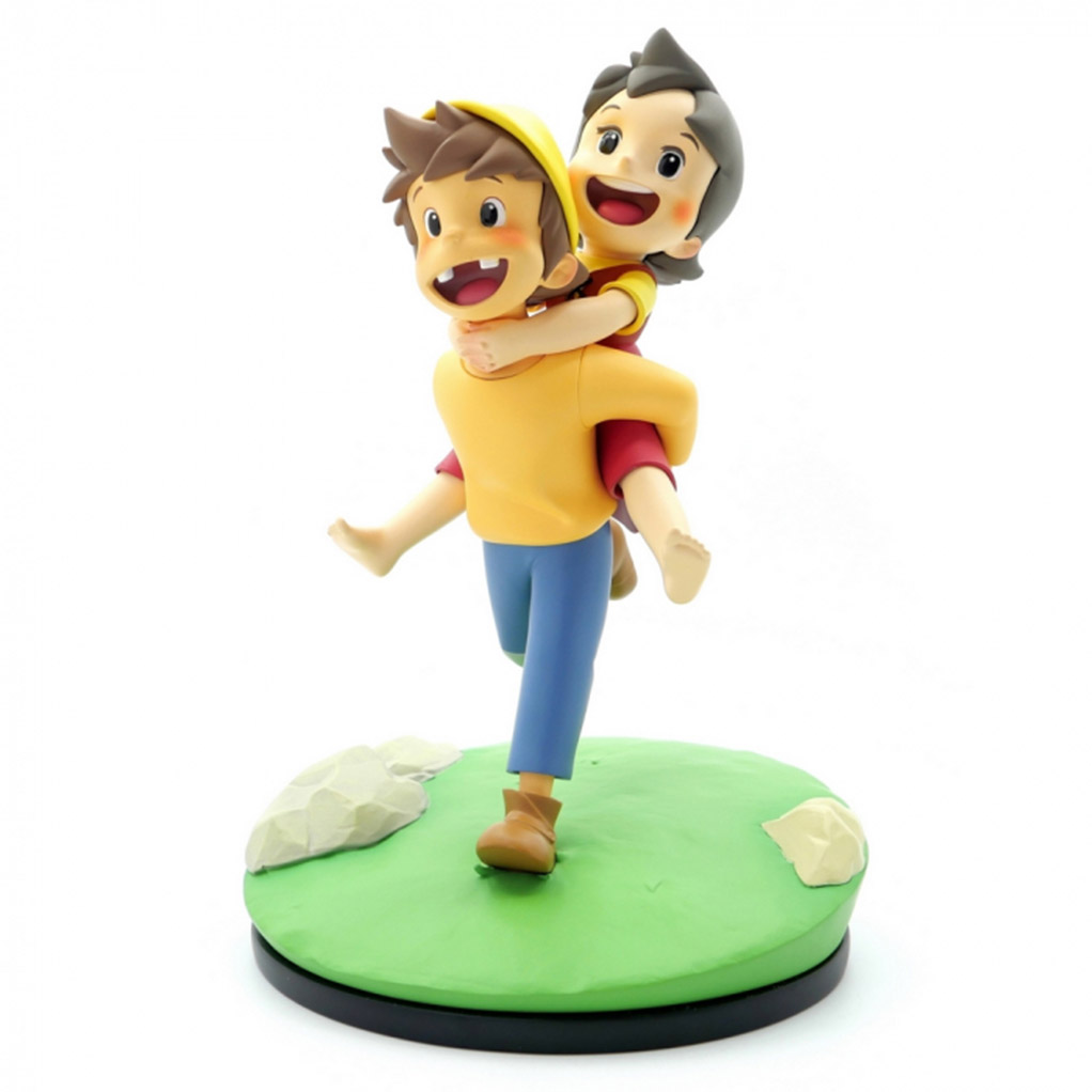 Figurine LMZ Collectibles, Heidi et Pierre - principal