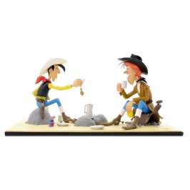 Figurine LMZ, Lucky Luke et Calamity Jane