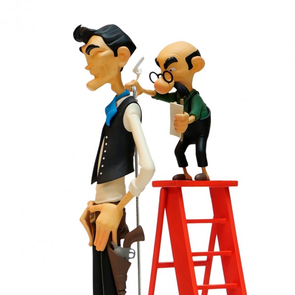 Exclusive Lucky Luke Figirurine - Phil Defer and his littke tailor