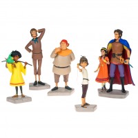 Figurines LMZ Collectibles, Les Mystérieuses Cités d'Or - 6 personnages