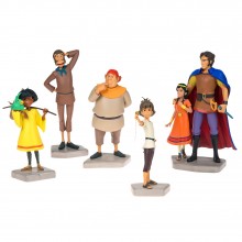 Figurines LMZ Collectibles, Les Mystérieuses Cités d'Or -  6 characters