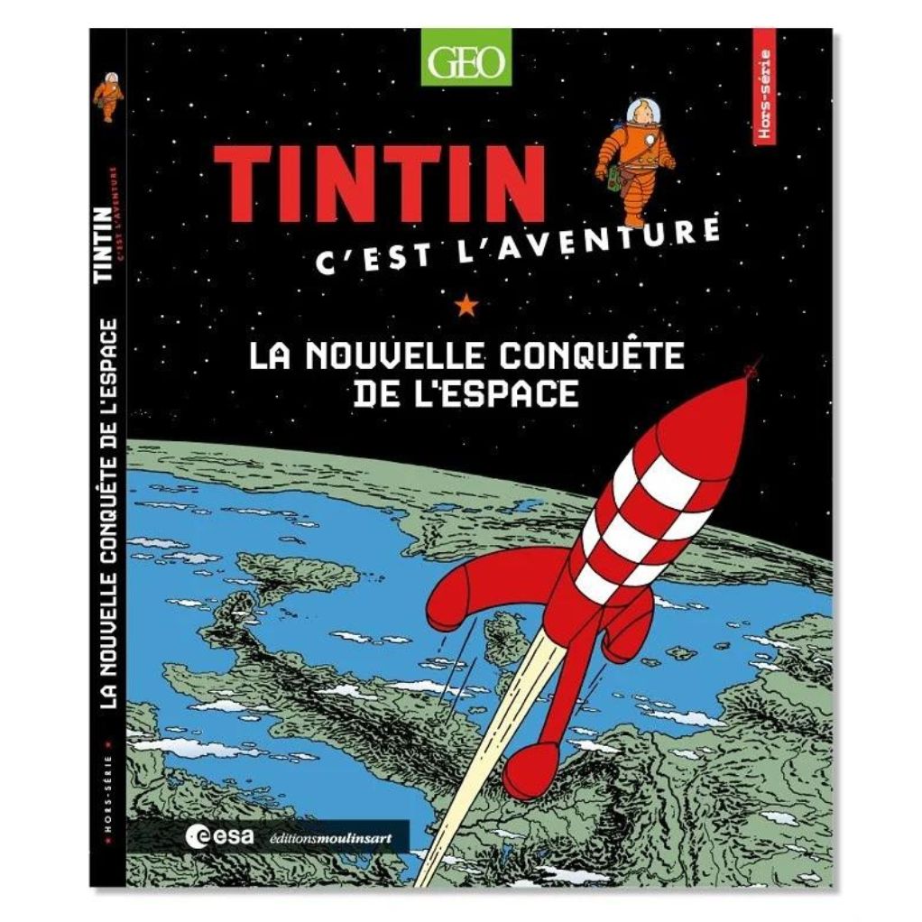 Magazine Géo Tintin C'est l'aventure hors-série N°4, la nouvelle conquête de l'espace - principal