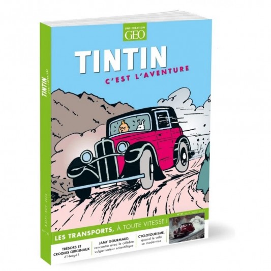 Magazine Géo Tintin C'est l'aventure n°21, Les transports : À Toute Vitesse ! - principal