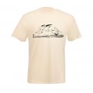 Tee shirt Corto Maltese - Mouette - Ecru - principal