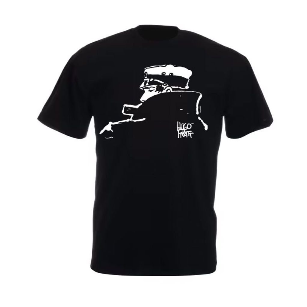 T-Shirt Corto Maltese, Nocturne, noir, Taille M - principal