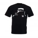 T-Shirt Corto Maltese, Nocturne, noir, Taille M - principal